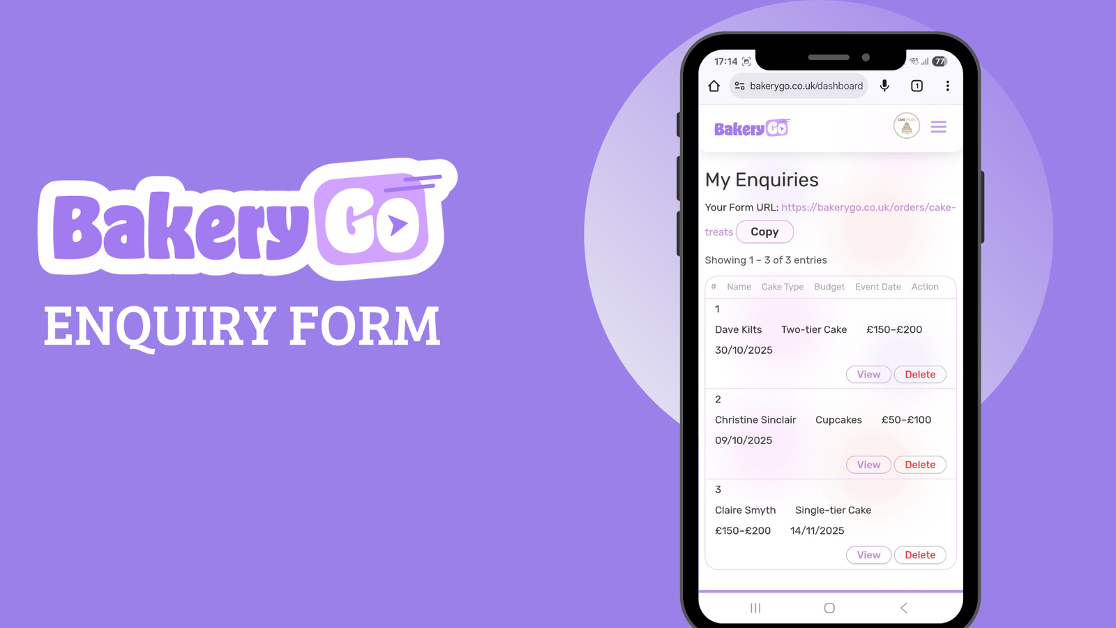 Stop the Enquiry Back and Forth: A Better Way to Collect Cake Enquiries